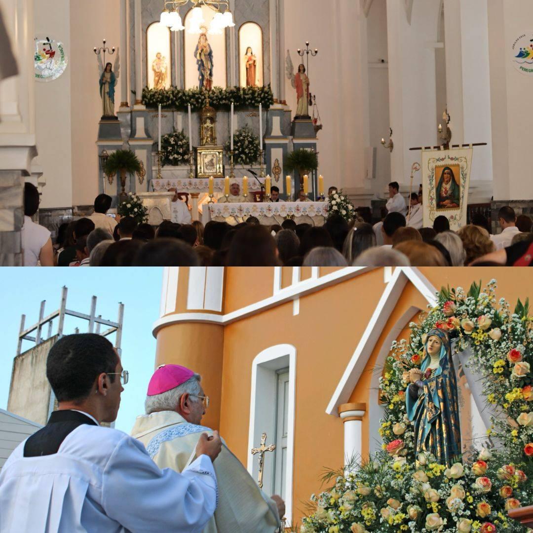 Dom Dulcênio celebra a Festa de Nossa Senhora das 
