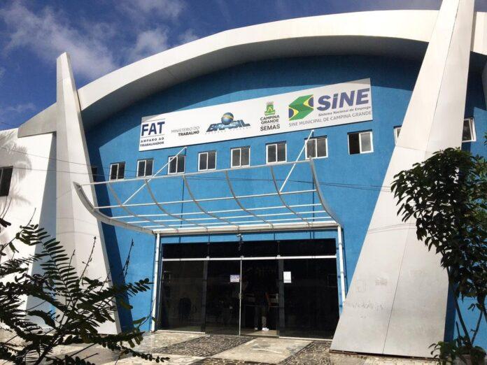 Sine Municipal oferece 559 vagas de emprego em Campina Grande esta semana