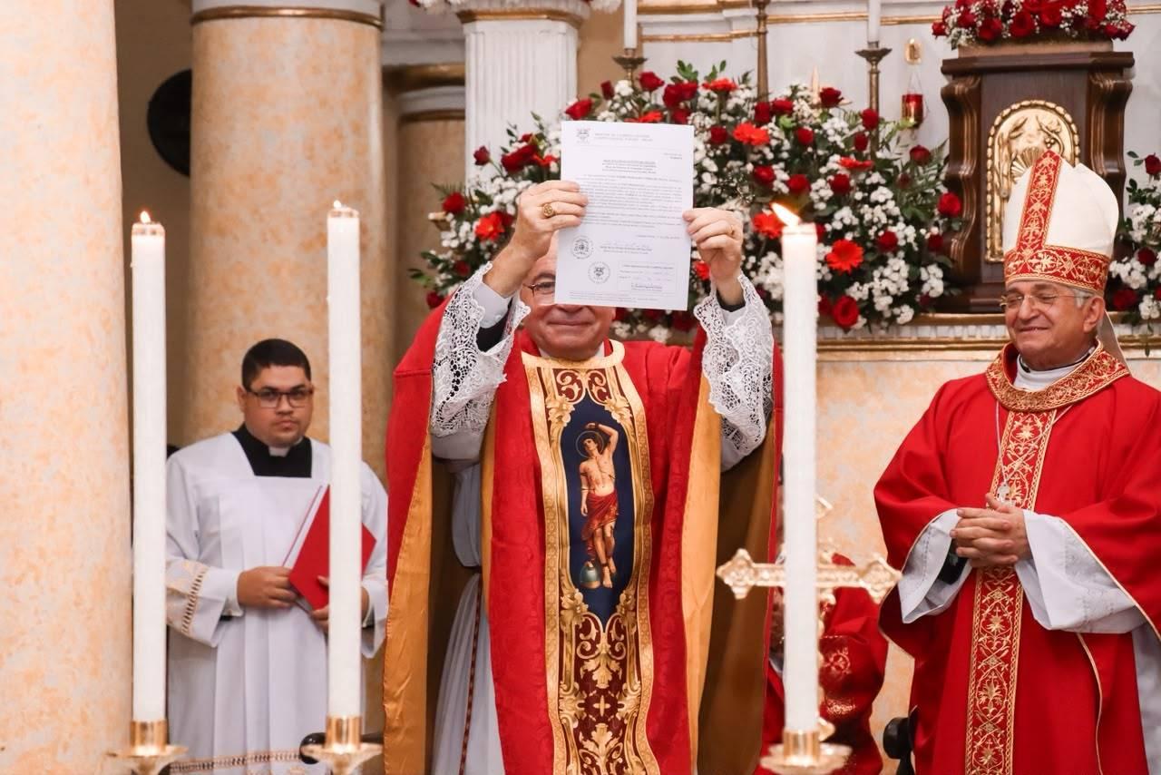 Posse Canônica do Padre Haroldo na Paróquia de São